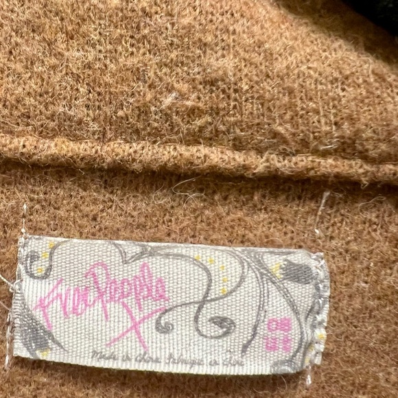 Free People Tan Oversized Coat - Picture 7 of 10